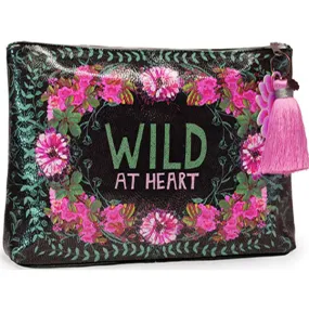 PAPAYA! Art Gypsy Rose Large Tassel Accessory Pouch Purse