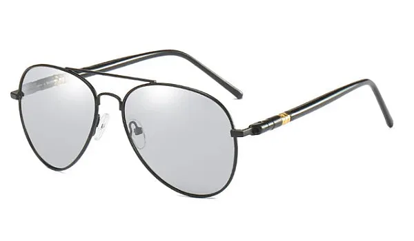 Photochromic Aviator Sunglasses for Men - Stylish  Classy Design