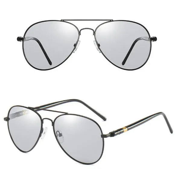 Photochromic Aviator Sunglasses for Men - Stylish  Classy Design