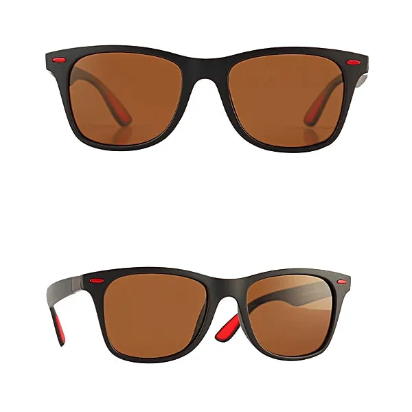 Polarized Brown Beach Sunglasses for Men - Classy Coastal Style