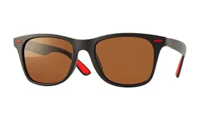 Polarized Brown Beach Sunglasses for Men - Classy Coastal Style