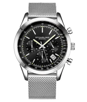 Preston 3975 Quartz 44mm Chronograph