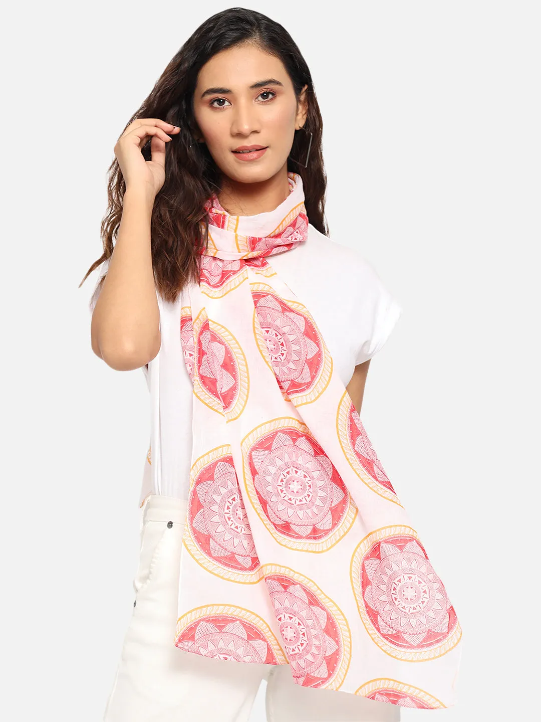 Printed Cotton Scarf