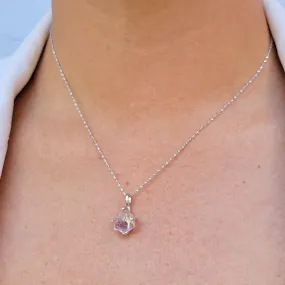 Raw Ametrine Dainty Necklace
