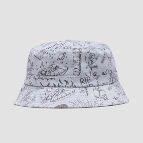 Ripndip Sharpie Bucket Hat Light Denim Wash