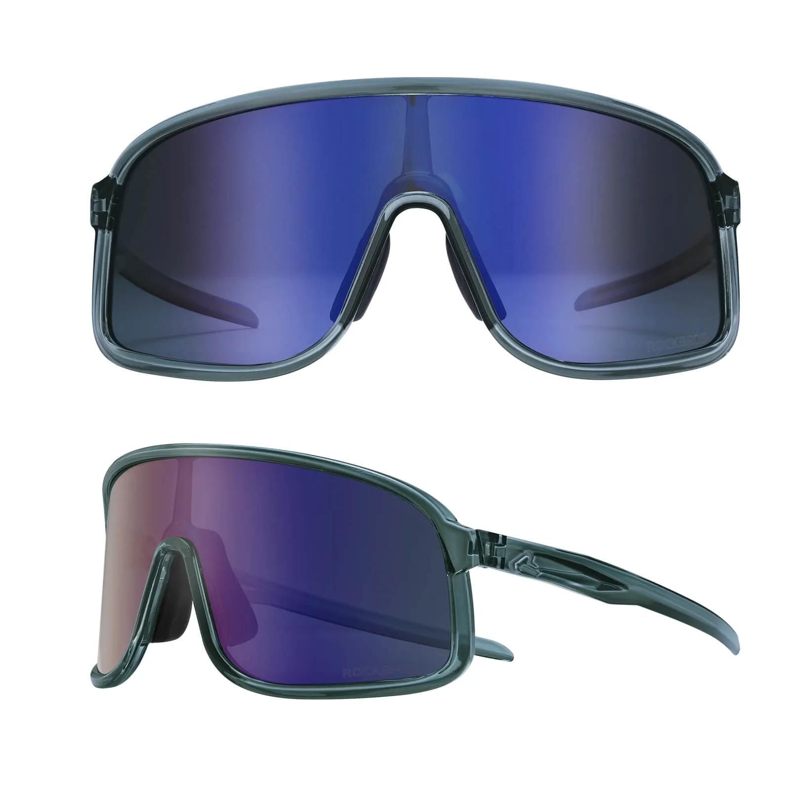ROCKBROS Polarized Sunglasses TR90 Frame Cycling Glasses  UV400 Unisex SP350