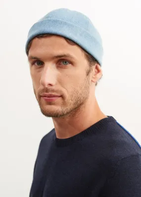 SAINT JAMES deck hat - in cotton denim (DENIM DELAVE)