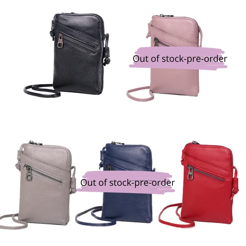 SALE NEW red leather cross body bag