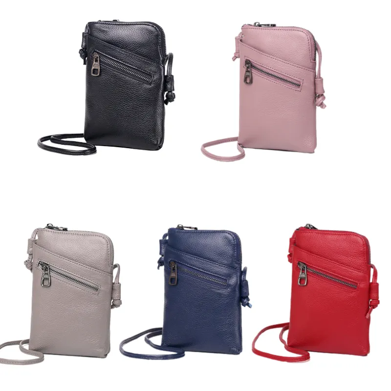 SALE NEW red leather cross body bag