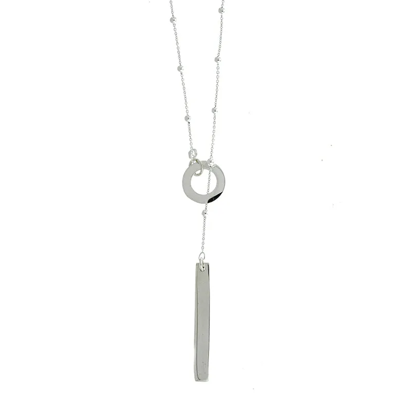 Satellite Lariat Necklace