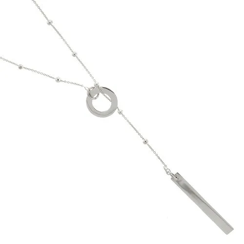 Satellite Lariat Necklace