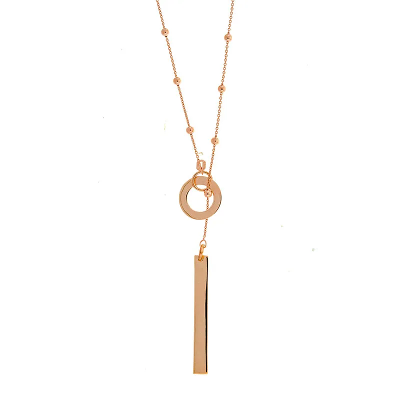 Satellite Lariat Necklace