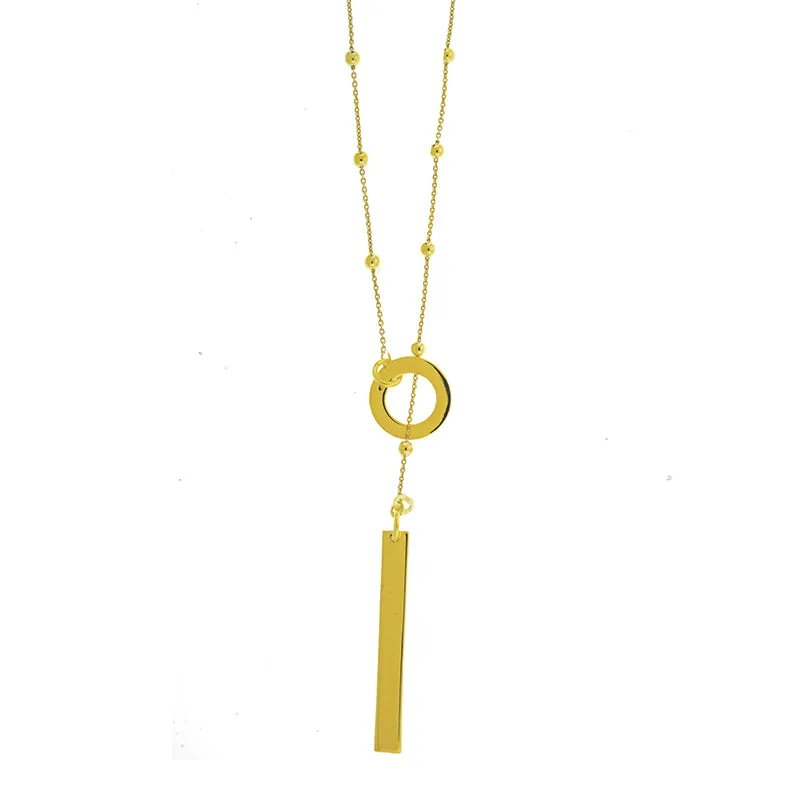 Satellite Lariat Necklace