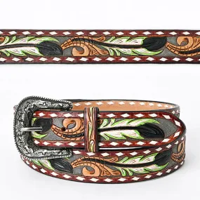 Sawatch Range Hand Tooled Leather Belt