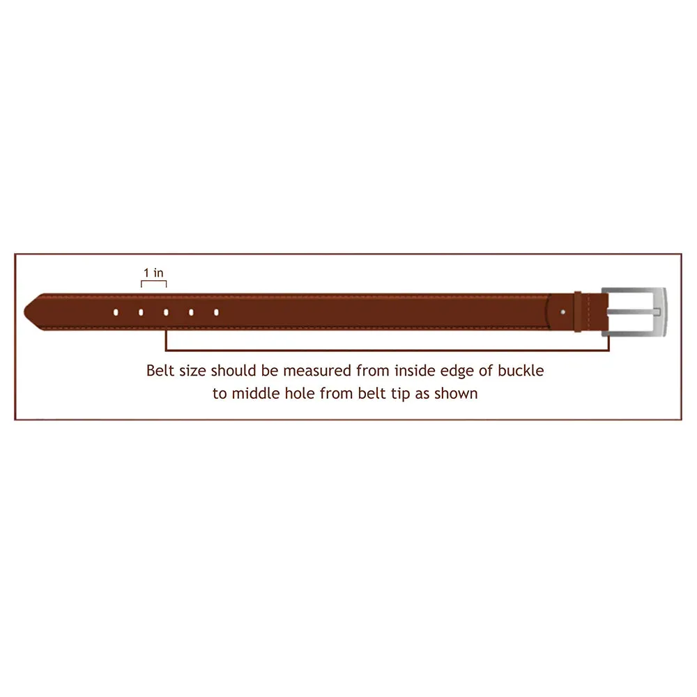 Sawatch Range Hand Tooled Leather Belt
