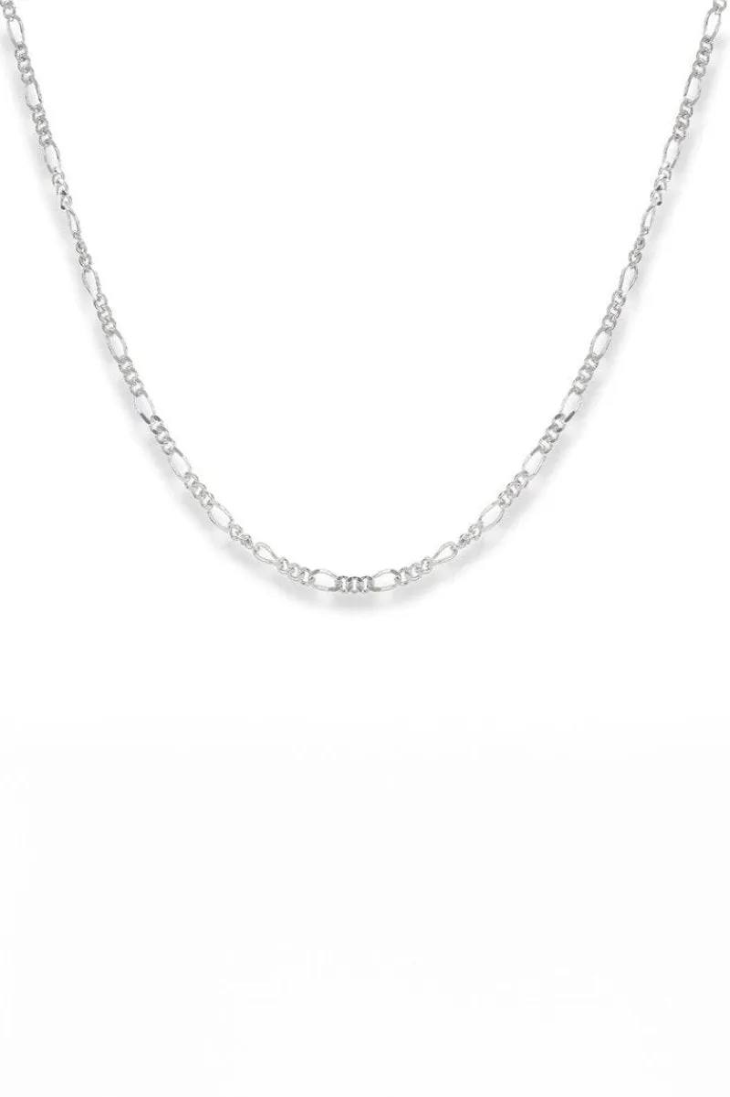 Signature Figaro Necklace - Silver