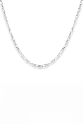 Signature Figaro Necklace - Silver