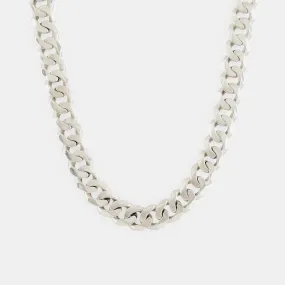 Silver 10mm Curb Chain