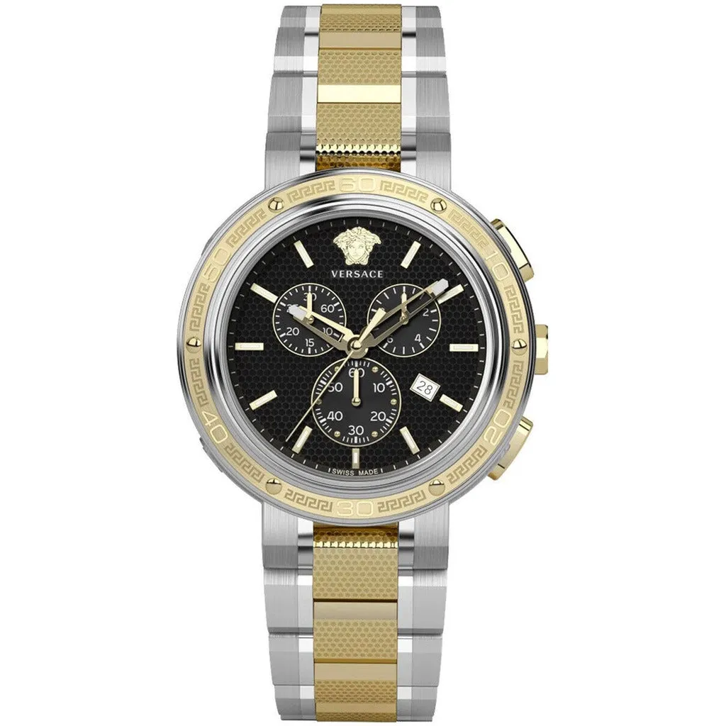 Sleek and Sophisticated Quartz Chronograph Watch for Men