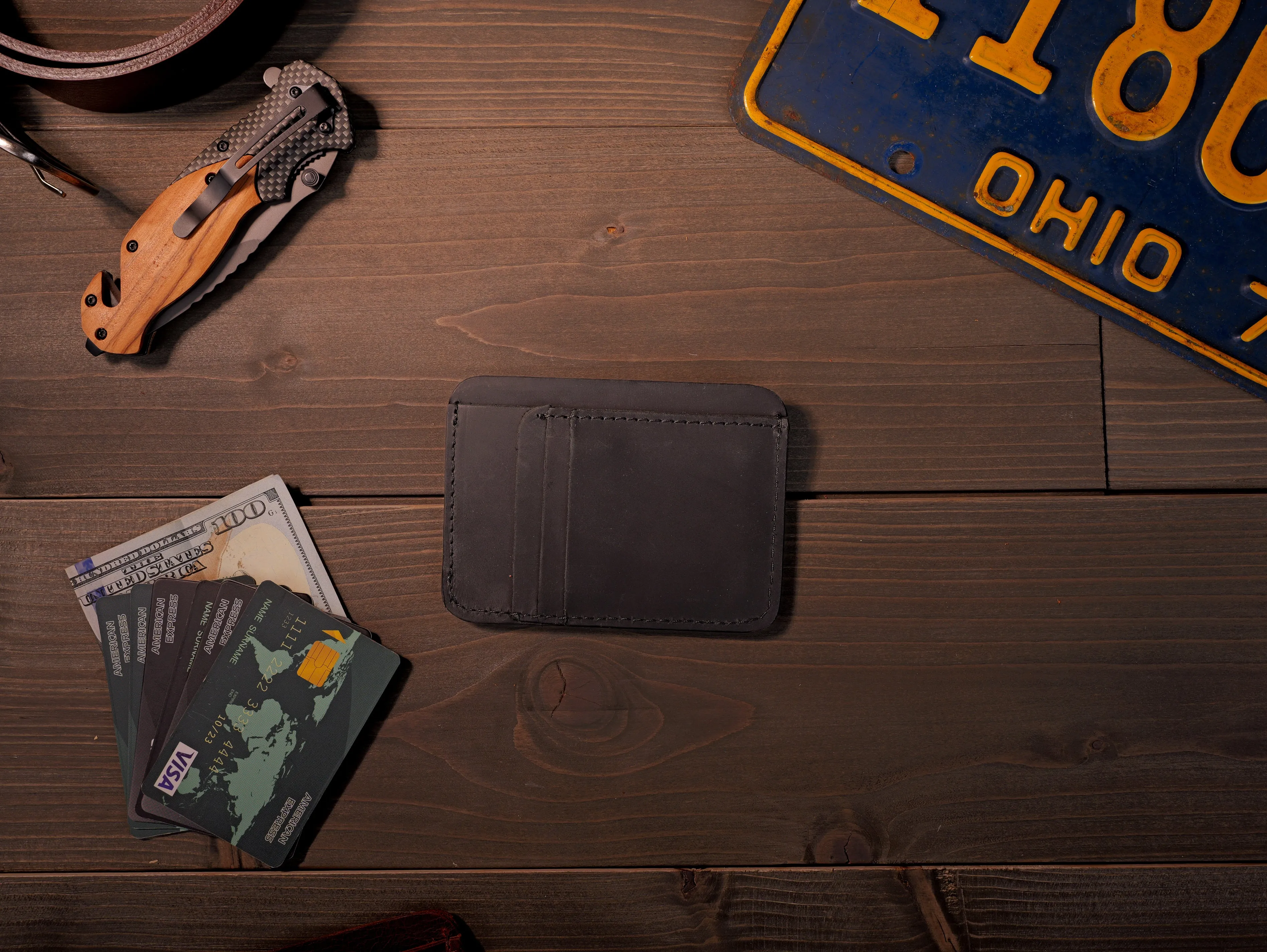Slim Leather Card Holder
