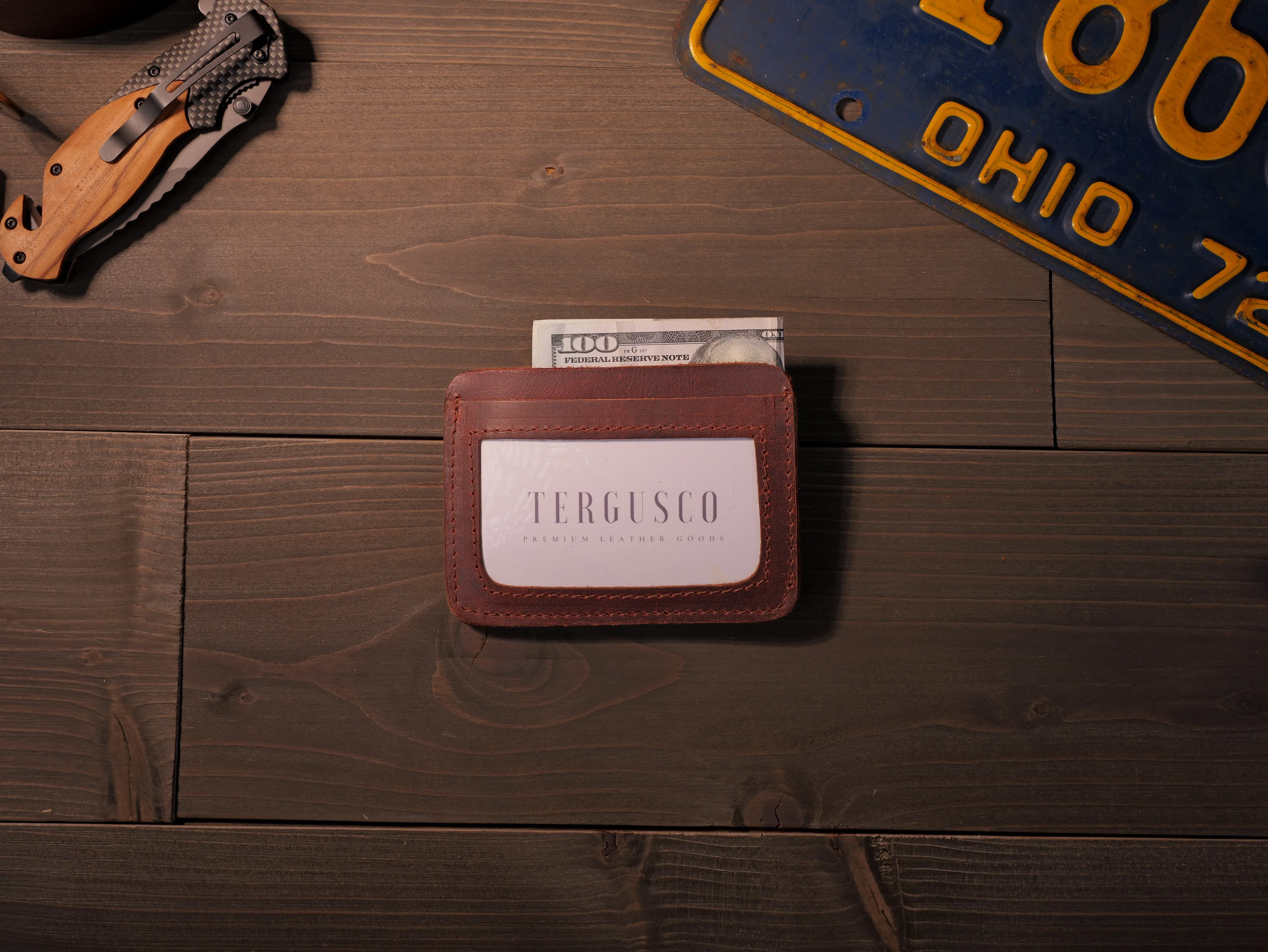 Slim Leather Card Holder