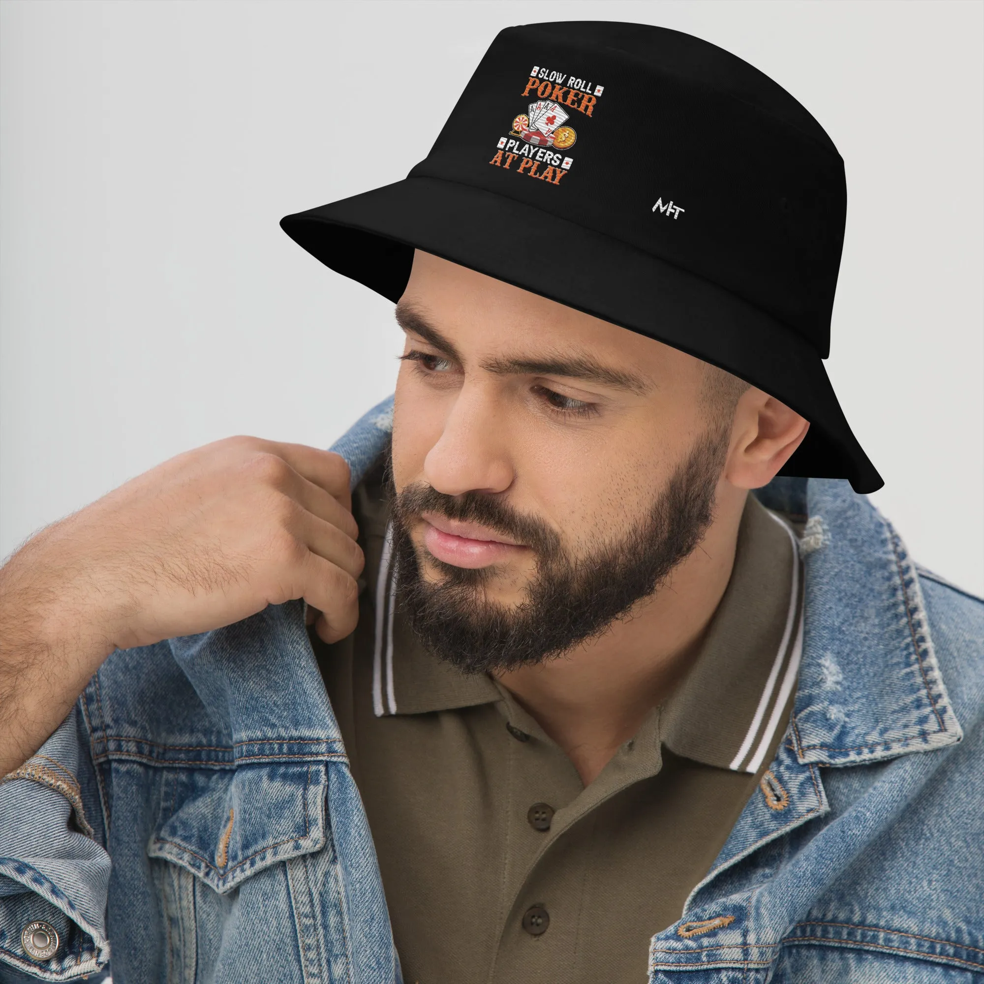 Slow Roll Poker; Players at Play - Bucket Hat