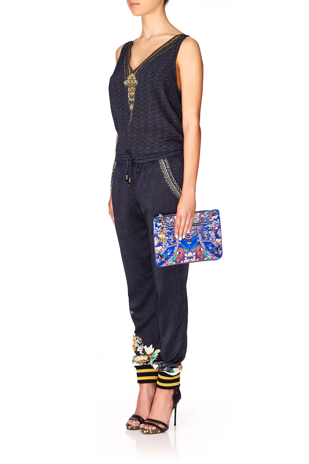 SMALL CANVAS CLUTCH SATURN SISTER