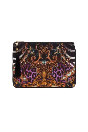 SMALL CANVAS CLUTCH SHES GOT GRACE