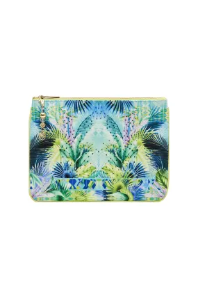 SMALL CANVAS CLUTCH WHATS YOUR VICE