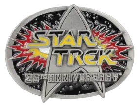 Star Trek 25th Anniversary Official Memorabilia Limited Edition Belt Buckle