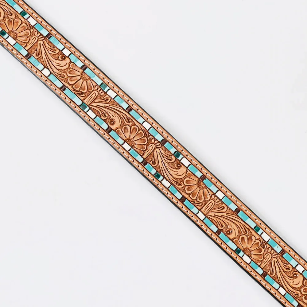 Sublime Hand Tooled Leather Belt