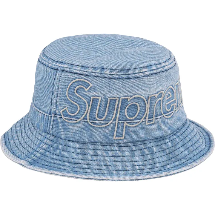 Supreme Outline Denim M/L Crusher