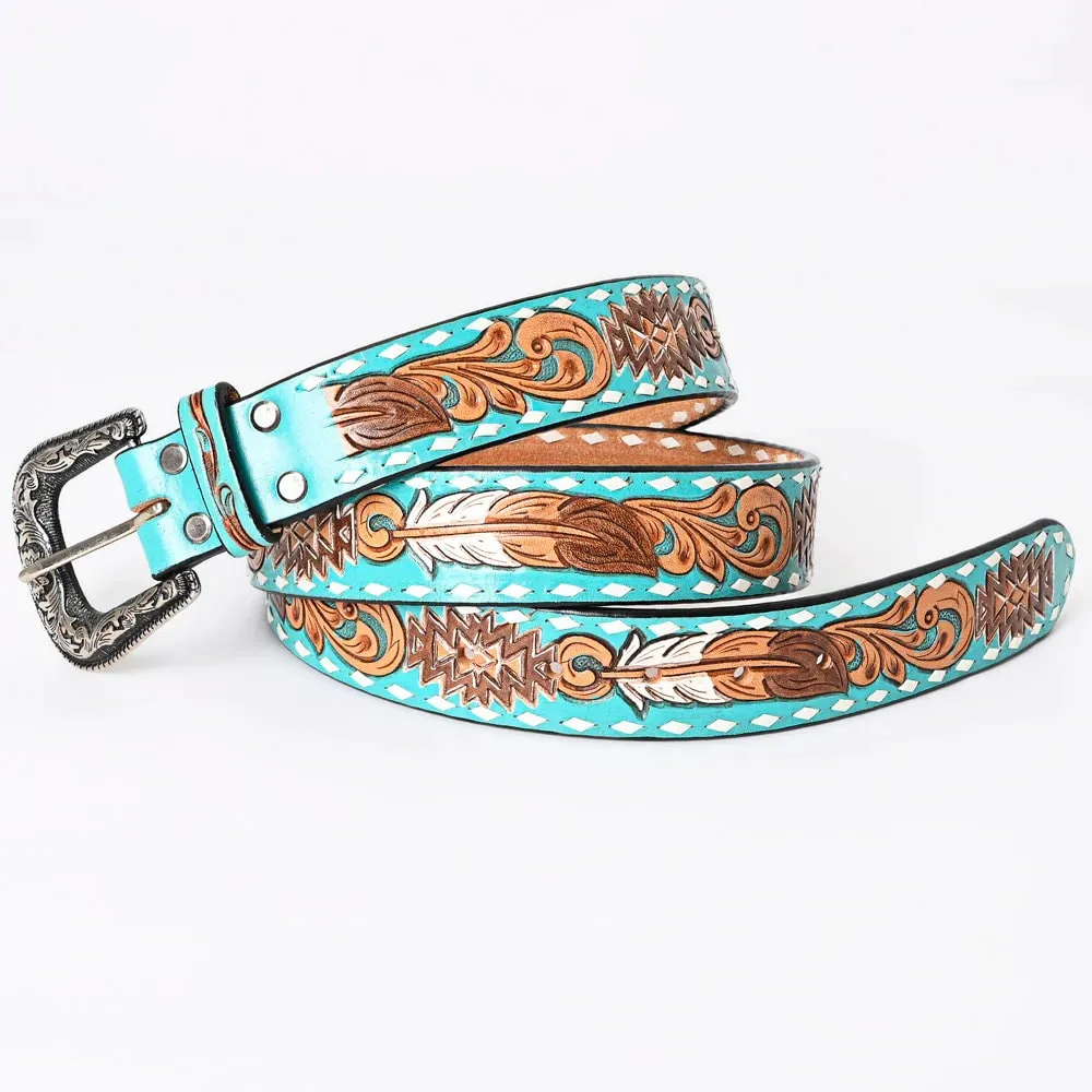 Tanglewood Hand Tooled Leather Belt