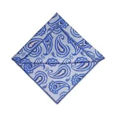 The Paisley Pocket Square - Grey [Preorder]
