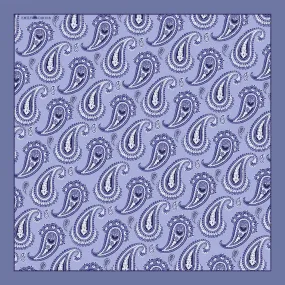 The Paisley Pocket Square - Grey [Preorder]