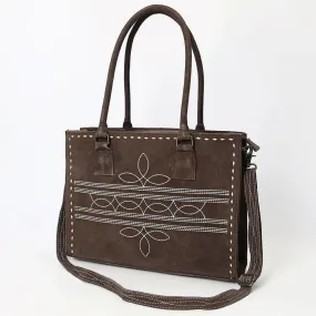 The Whitney Suede Leather Tote Bag