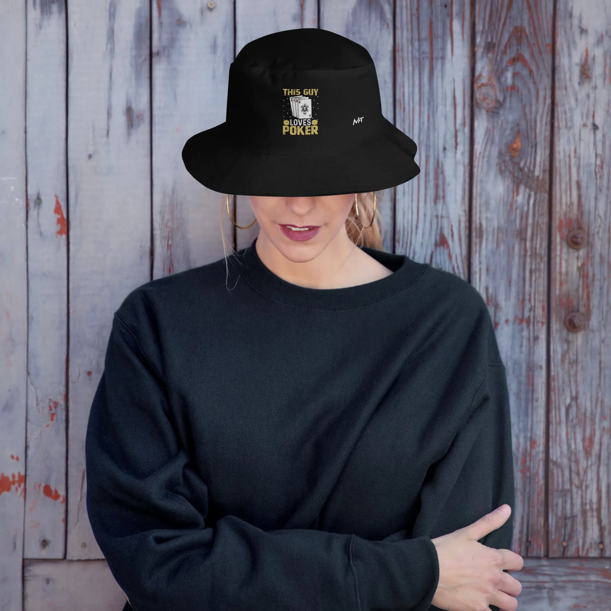 This Guy Loves Poker - Bucket Hat