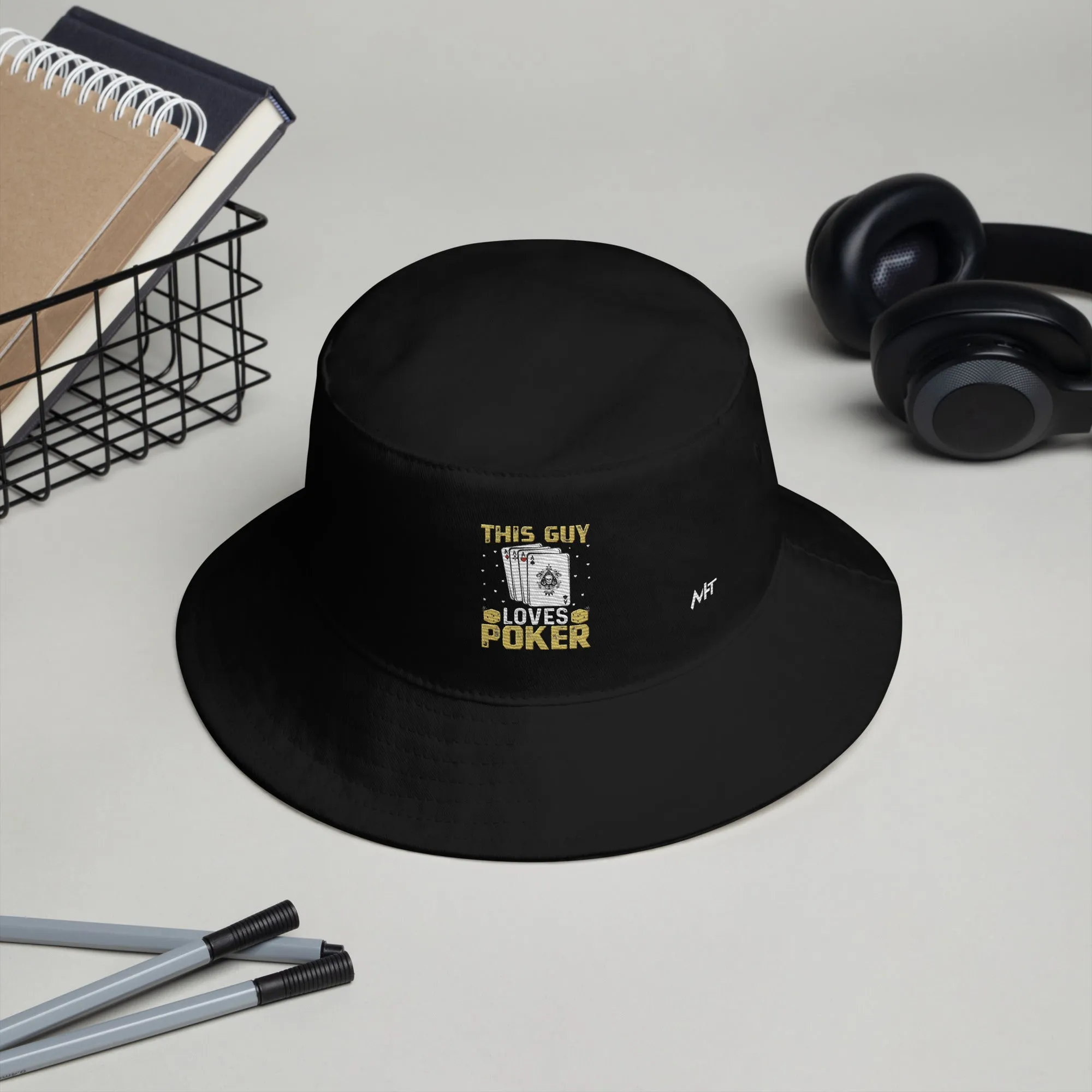 This Guy Loves Poker - Bucket Hat