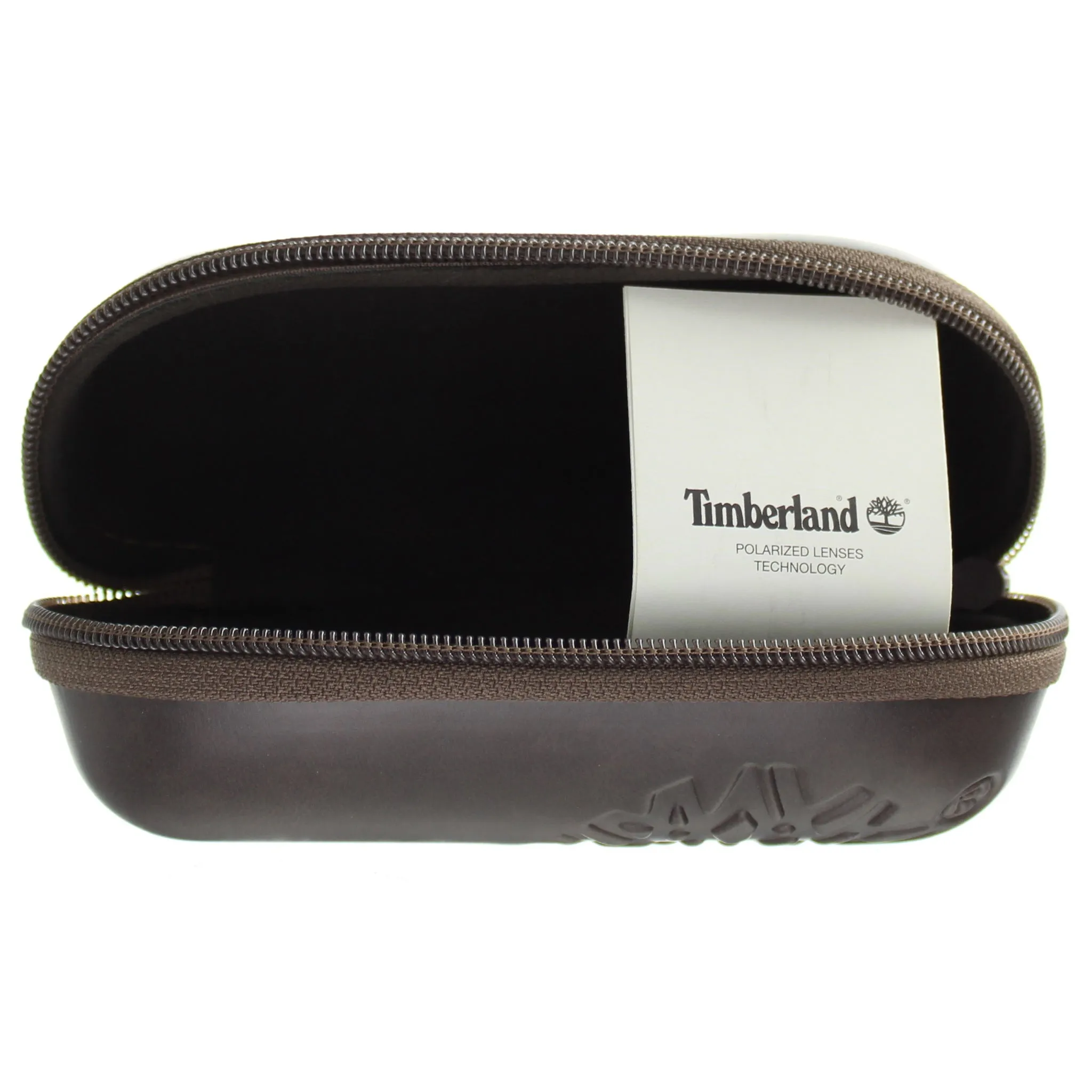 Timberland Splitrock Mixed-Media Mens Black Aviator Sunglasses