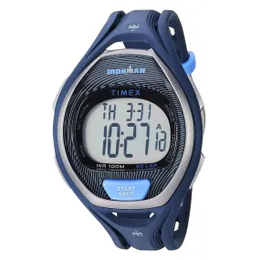 Timex Chronograph Watch - Unisex Ironman Sleek 50 Blue Strap | TW5M17600JV