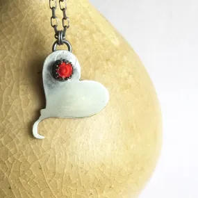 Tipsy Heart with Rose