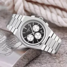 Tissot PRX Chronograph for Men - Premium Stainless Steel, Working Chronograph, 42mm Dial