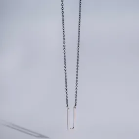 Triangle Parallel Necklace - choose Your Metal