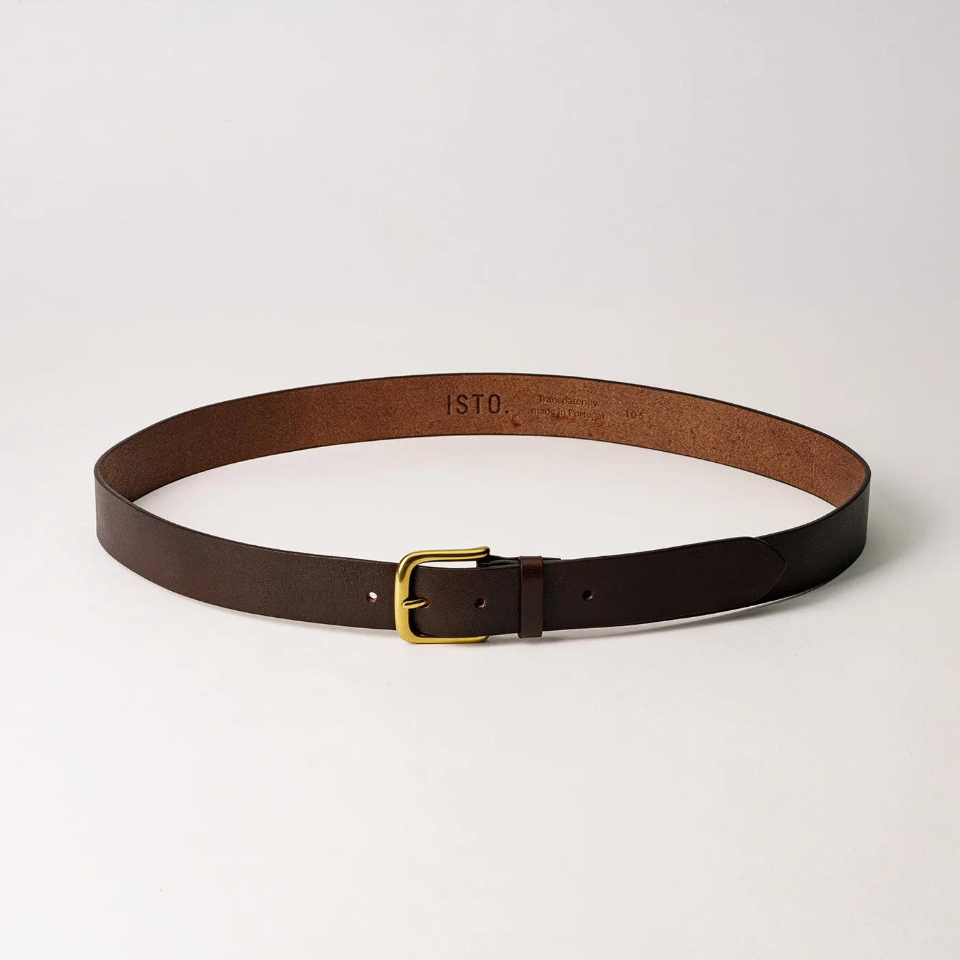 VEGETABLE TANNED BELT