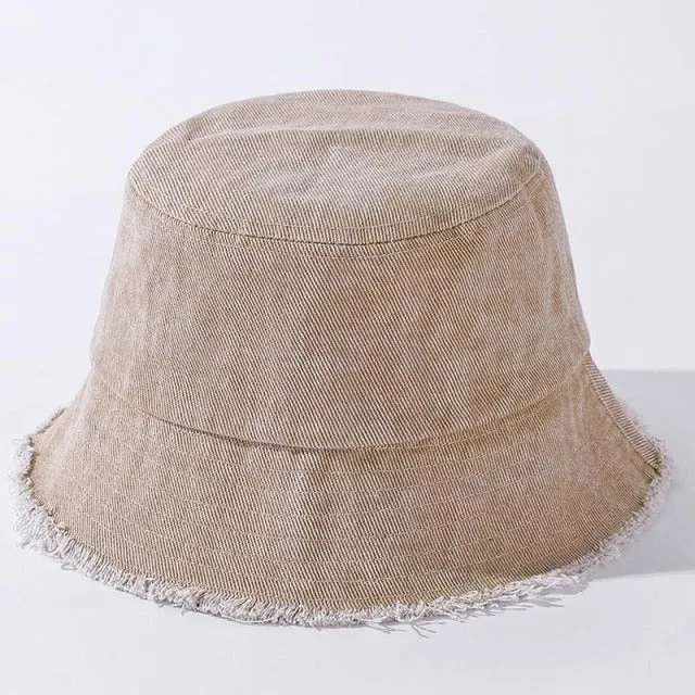 Vintage Denim Bucket Hat