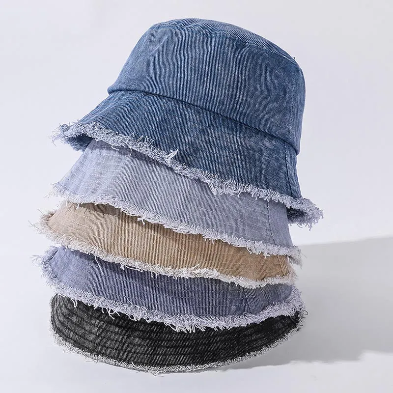 Vintage Denim Bucket Hat