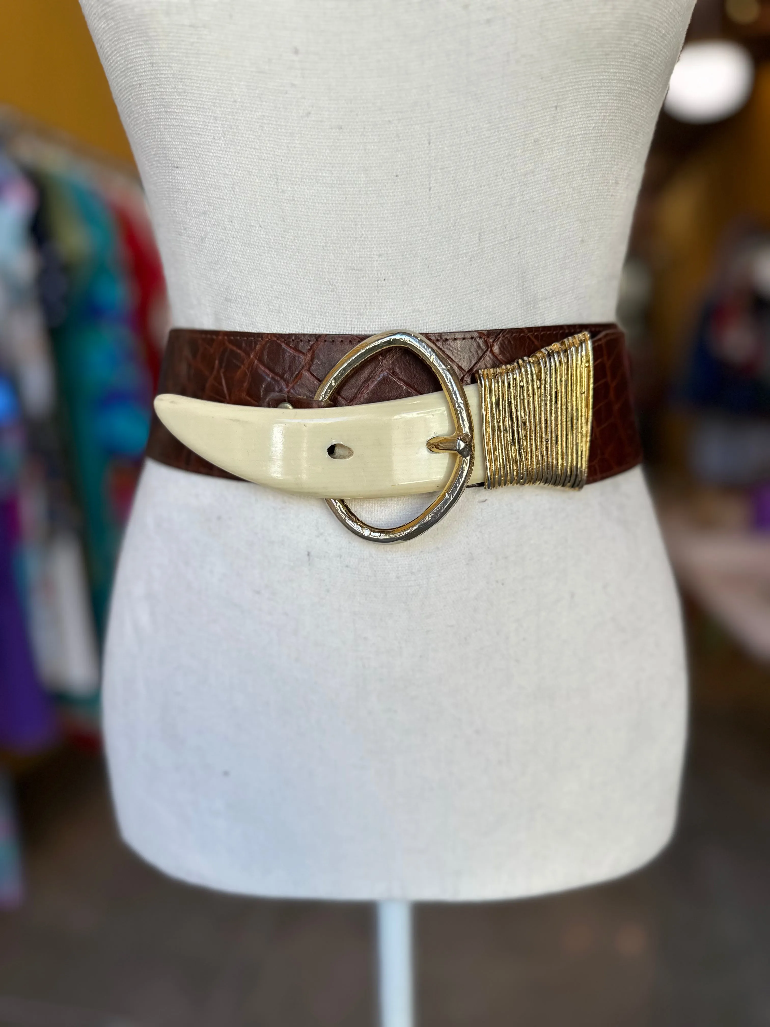 Vintage Horn Belt