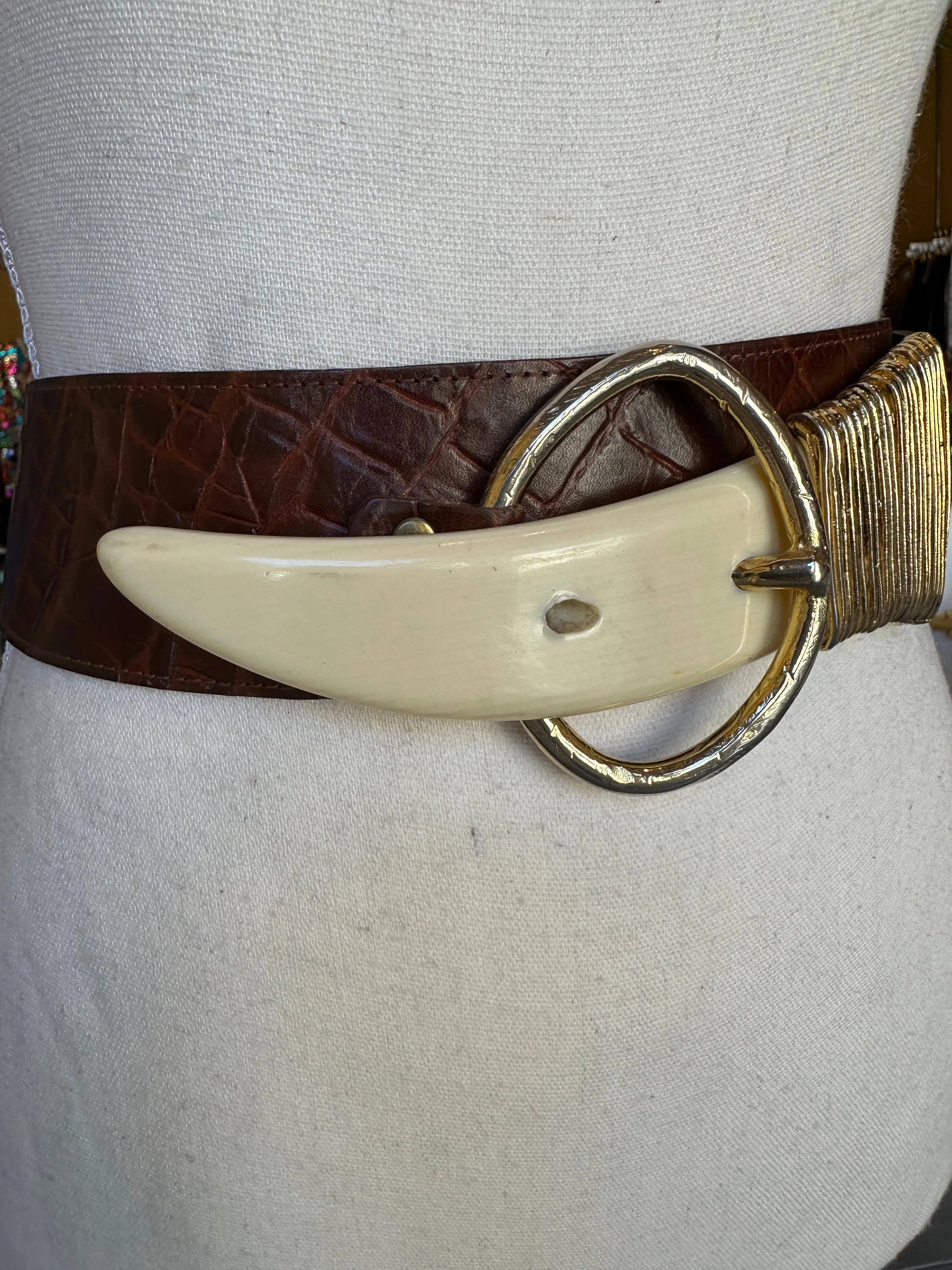 Vintage Horn Belt