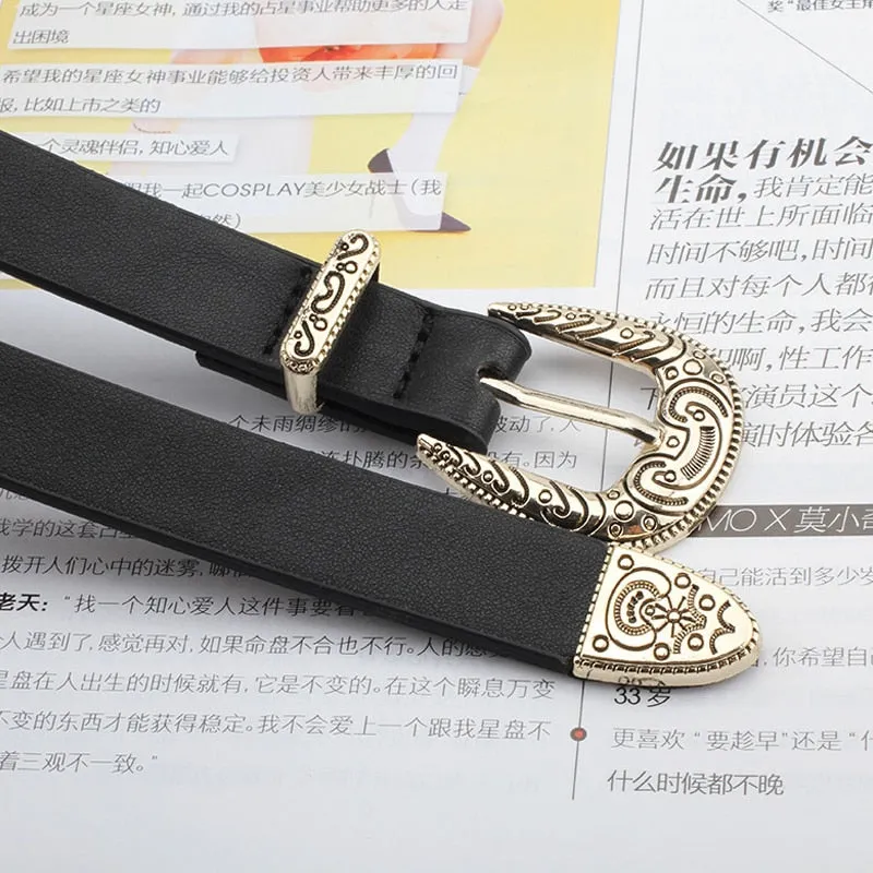 Vintage Western Buckle Belts - 5 Styles