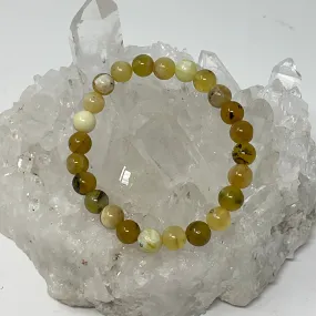 Yellow Opal 7MM-8MM Round Bracelet